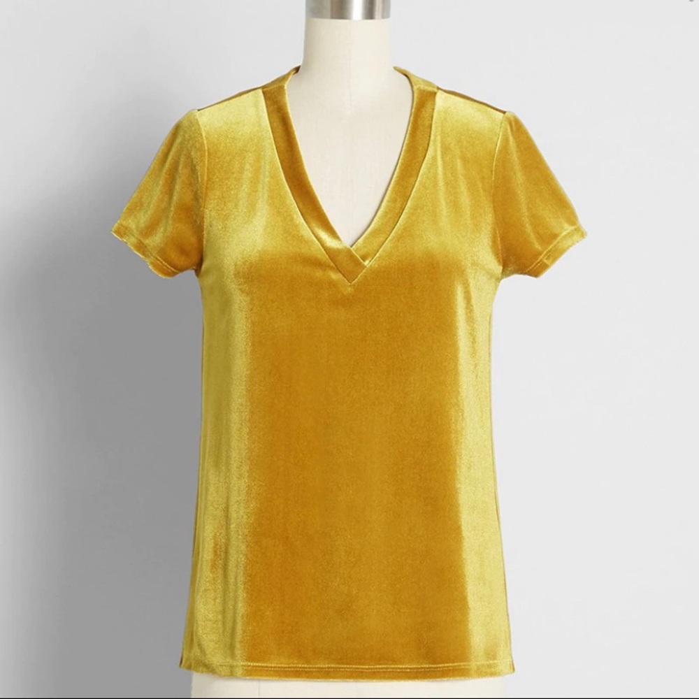 Very Velvet V Neck ModCloth